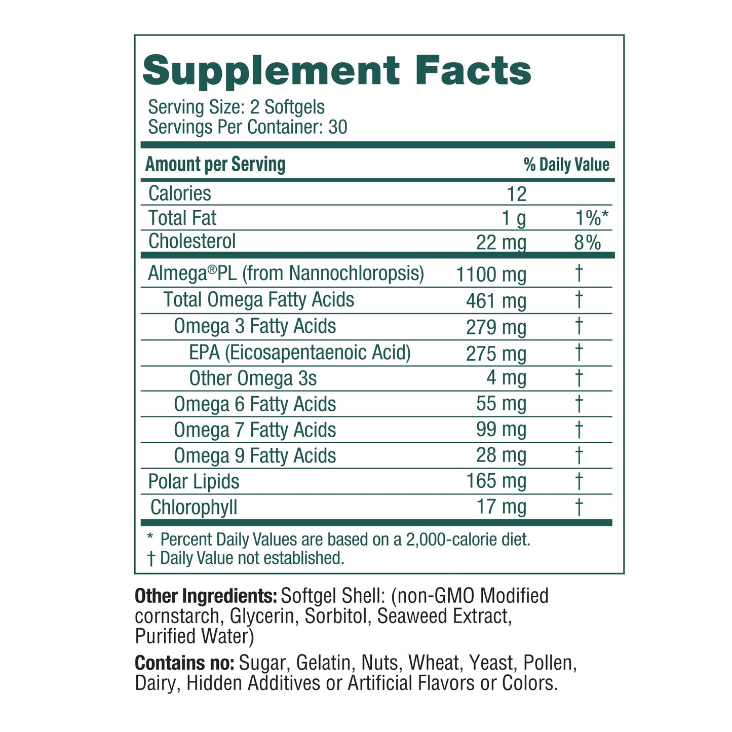 iwi life cholesterol supplement facts