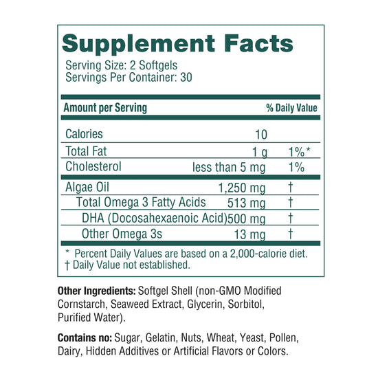 Omega3 DHA Supplement Brain & Nerve Support iwi life